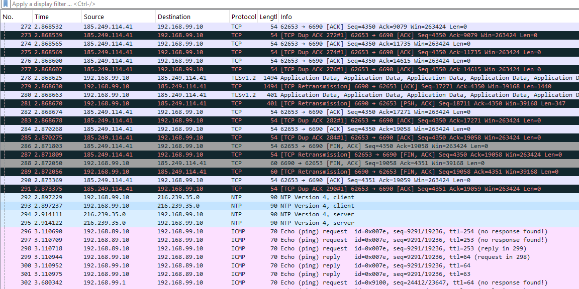 wifiHome.cz - Mikrotik packet capture - wireshark analyzepng